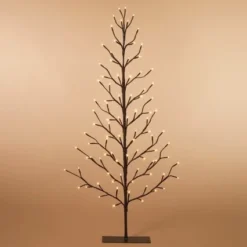 2 Dimensional Electric Lighted Willow Tree - 4ft