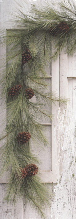 Mixed Needle Pine Garland - 6 Foot