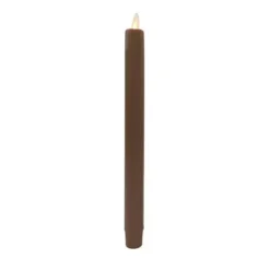Flameless Taper Candle - Mystique LED - Taupe - 10in