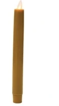 Flameless Taper Candle - Mystique LED - Taupe - 8in