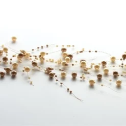 Beaded Garland - Soft Gold - 5ft