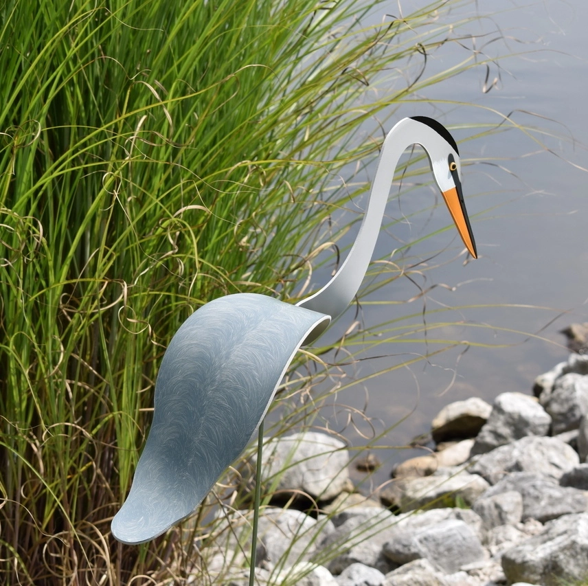 Blue Heron Dancing Bird® - Decorative Garden Stake