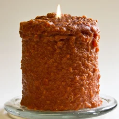 Cake Candle - Cinnamon Bun - 5in X 4.5in