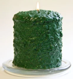Cake Candle - Northern Pine - 5in X 4.5in