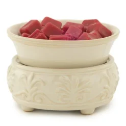 Wax Melt/Wax Tart Warmer - With Removable Dish - Sandstone