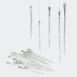 Christmas Ornament - Icicle Ornaments - Set Of 24