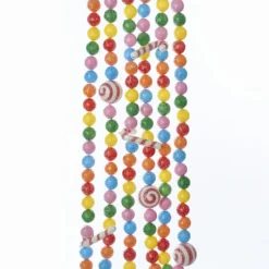 Christmas Tree Garland - Candy Cane & Candy Pieces - 6ft