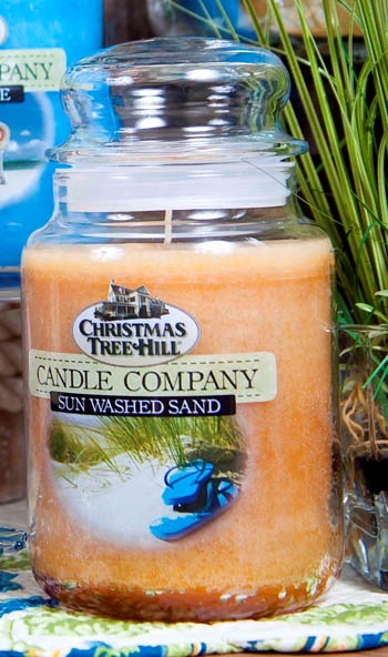 Christmas Tree Hill Candle - Sun Washed Sand - 26oz