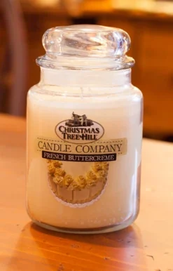 Christmas Tree Hill Candle - French Buttercreme - 26oz