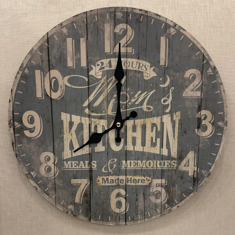 Decorative Wall Clock - Moms Kitchen - 13.25in