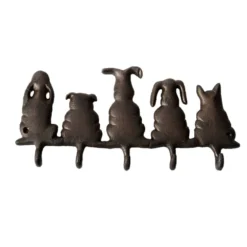 Dog Tail Hooks - Leash Hooks - 11in