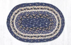 Braided Placemat - Small - Deep Blue - 10in X 15in
