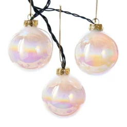 Light Set - Glass Ball - Set Of 6