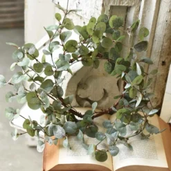 Eucalyptus Candle Ring - Crisp Air - 6.5in