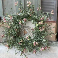 Floral Candle Ring - Savannah Buds Confetti - 6in