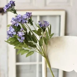 Floral Stem - Lavender Bimini Blooms - 20 Inch