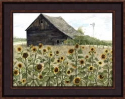 Framed Print - Sunflowers - 20x16 - Bonnie Fisher