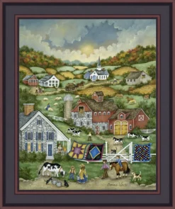 Framed Print - A Fall Day - 24x20 - Bonnie White