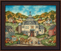 Framed Print - Bartletts Apple Orchard - 24x20 - Bonnie White