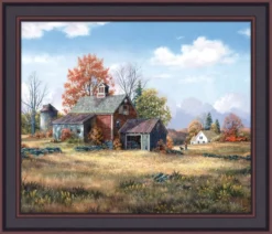 Framed Print - Autumn Walk - 24X28 - Fred Swan