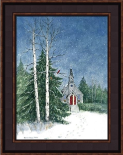 Framed Print - Church - 20x16 - Bonnie Fisher