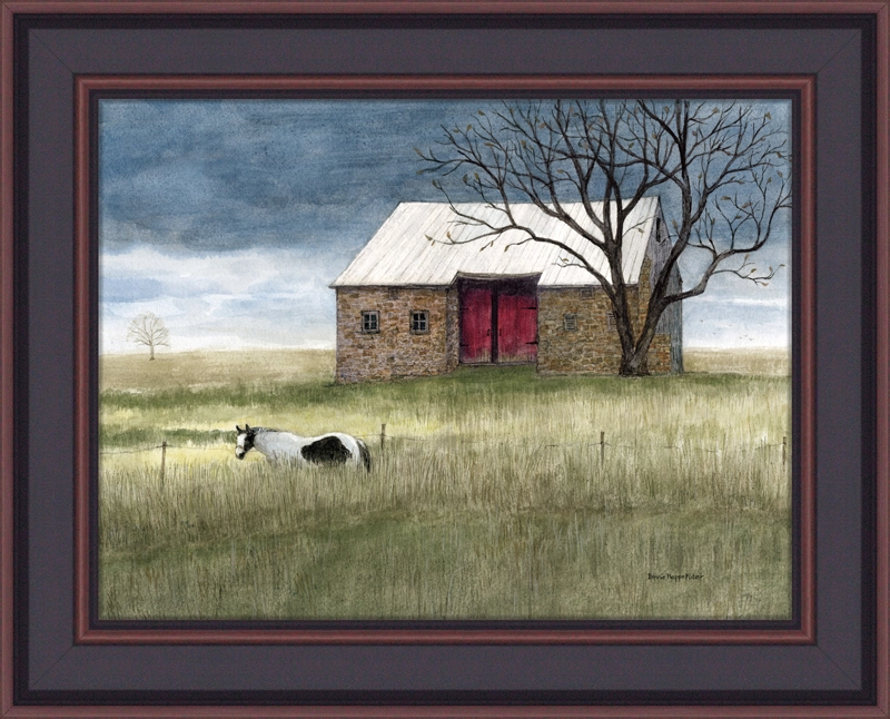 Framed Print - Grazing No 2 - 20x16 - Bonnie Fisher