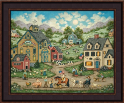 Framed Print - Liberty Farm Stand - 24x20 - Bonnie White