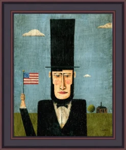 Framed Print - President Lincoln No 1 - 20X24 - Tim Campbell