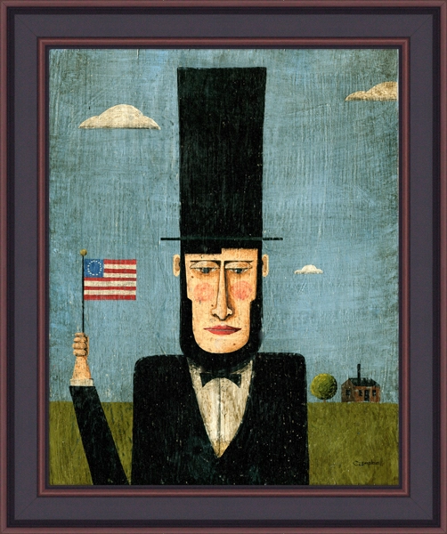 Framed Print - President Lincoln No 1 - 20X24 - Tim Campbell