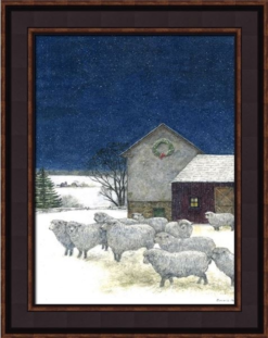 Framed Print - Silent Night - 20x16 - Bonnie Fisher