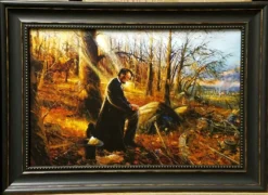 Framed Print - To Save A Nation - 16in X 22in - Larry Winborg