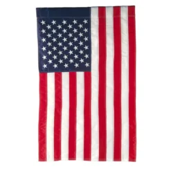 Large Outdoor Flag - Applique American Flag - 28in X 44in