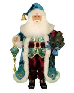 Karen Didion Santa - 18in - Peacock 2018
