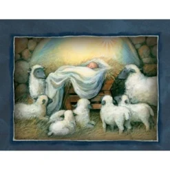 Lang Boxed Christmas Cards - Nativity - Susan Winget