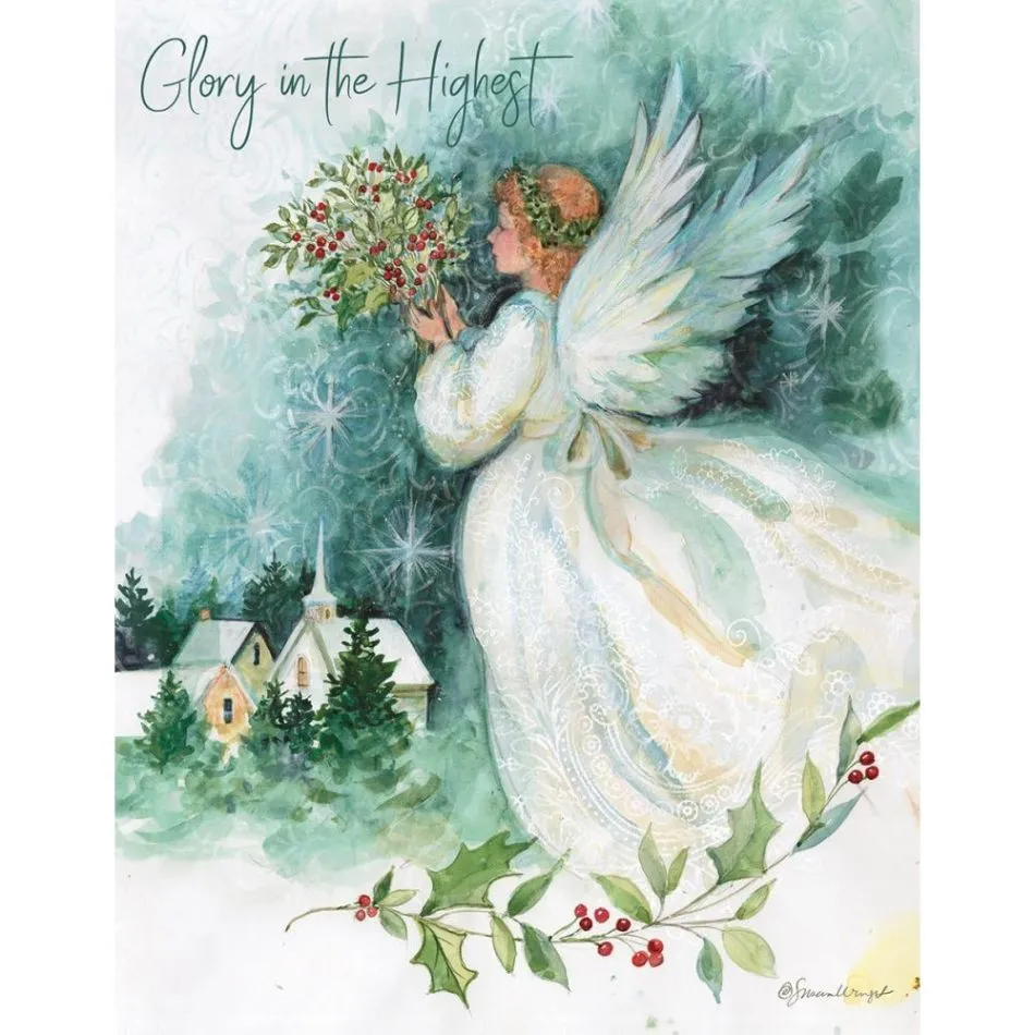 Lang Boxed Christmas Cards - Angel Of Christmas - Susan Winget