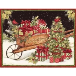 Lang Boxed Christmas Cards - Christmas Delivery - Susan Winget