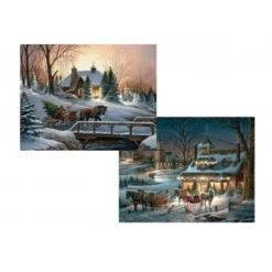 Lang Boxed Christmas Cards - Evening Rehearsals - Terry Redlin