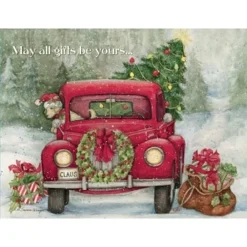 Lang Boxed Christmas Cards - Santa's Truck - Susan Winget