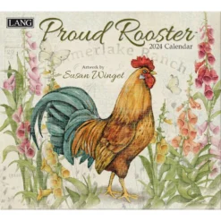 Lang Calendar - 2024 - Proud Rooster - Susan Winget
