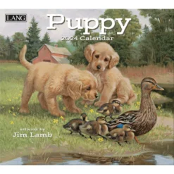 Lang Calendar - 2024 - Puppy - Jim Lamb