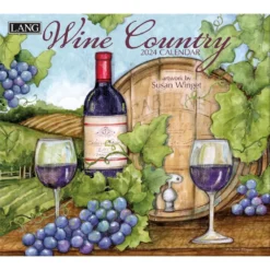Lang Calendar - 2024 - Wine Country - Susan Winget