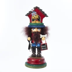 Nutcracker - Doghouse Hat Nutcracker - 13in