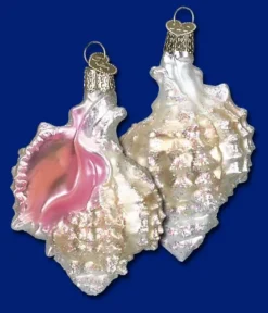 Old World Christmas Glass Ornament - Mexican Shell