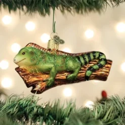 Old World Christmas Glass Ornament - Iguana