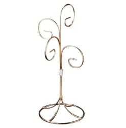 Ornament Hanger - 4 Ornaments - Brass - Up To 9.5in Ornament