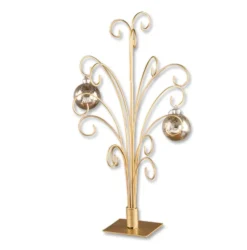 Ornament Hanger - 15 Ornaments - Gold - Up To 4.5in Ornament