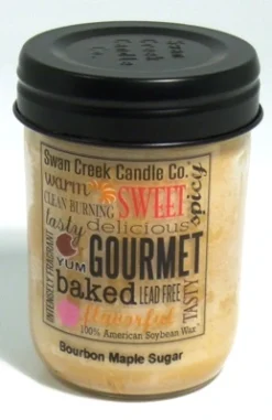 Swan Creek Candle - Bourbon Maple Sugar - 12oz