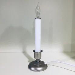 Window Candle - Cape Cod Electric Light - Pewter - Dusk-to-Dawn Sensor